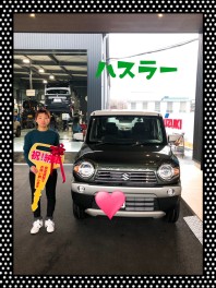 山本様のハスラーを納車致しました